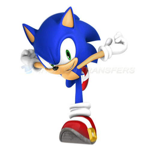 Sonic the Hedgehog Iron-on Stickers (Heat Transfers)NO.5312